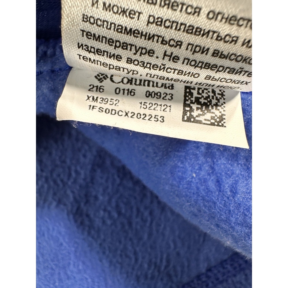 Columbia Florida Gators Fleece Jacket Mens XL Blue Full Zip Embroidered Logo - Picture 15 of 16